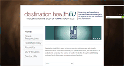 Desktop Screenshot of destinationhealtheu.org